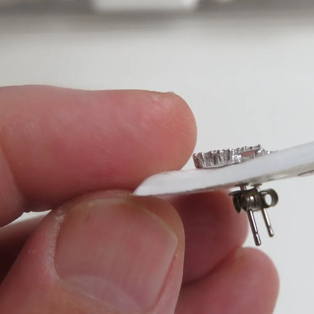 Sterling Silver Earring Hand Crafted